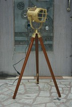 Antigüedad Moderno Lámpara de Pie Trípode Studio Reflector Para Hogar Decoración - £148.49 GBP