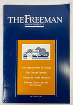 The Freeman: Ideas on Liberty October 1987 - Human Nature and the Free S... - £3.10 GBP