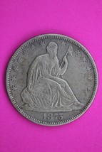 High Grade 1843 P Seated Liberty Half Dollar Silver Scarce Semi Key Date 43 - $5,319.68 MXN