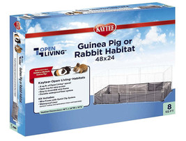 Kaytee Open Living Large Rabbit or Guinea Pig Habitat with Optional Rooftop - £153.35 GBP