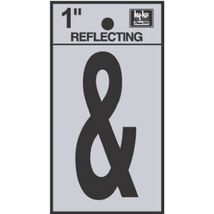 Hy-Ko RV-15/AMPERSAND Vinyl Reflective"&amp;" Symbol, 1.25" - $18.26