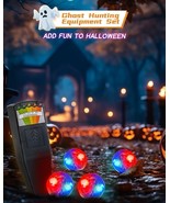 Invtux EMF Meter Ghost Hunting Kit, EMF Detector + Motion Cat Balls 
