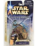 Star Wars Gold Saga Secret Battle of Geonosis Aayla Secura - $494.83 MXN