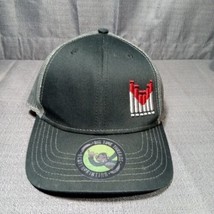 OTTO Baseball Cap Hat Mens Black Gray OS Adjustable Curved Brim Big Time... - $13.95