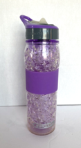 Subzero Tritan Water Bottle Freezer Gel 19 Oz. Flip Top Double Wall Purple - $12.86