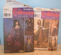 Simplicity 5359 4484 Costume Genie Gypsy Harem Girl  Dancer Renaissance SZ 6-12 - £11.53 GBP