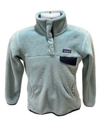 Patagonia Women&#39;s Re-Tool Snap-T Polartec Fleece Pullover Blue Size Smal... - $34.28 CAD