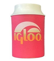 Igloo Insulated Can Koozie Pink Vintage 1990s - £5.49 GBP