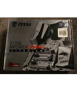MSI Z170A MPOWER GAMING TITANIUM motherboard LGA1151 - £109.71 GBP
