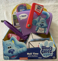 Blue&#39;s Clues &amp; You! Mail Time With Mailbox Talking Toy 9 Pcs 7 Letters New! - £14.07 GBP