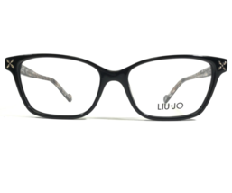 Liu Jo LJ2680 001 Eyeglasses Frames Black Brown Cat Eye Full Rim 52-15-140 - $74.61