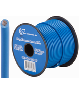 Audiopipe One Roll 14 GA Gauge 100 Feet Blue Car Audio Home Primary Remo... - £17.89 GBP