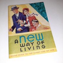 Vintage Kellogg Recipe Book 1932 A New Way of Living Sunny Side of Life - $11.88