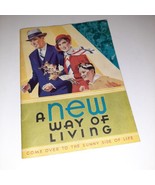 Vintage Kellogg Recipe Book 1932 A New Way of Living Sunny Side of Life - £9.30 GBP