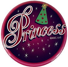 American Greeting Cards (Agc) Pink Princess Pinback Pin Badge Feel Like Barbie - £21.40 GBP