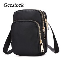 Geestock Fashion Women&#39;s Shoulder Bag Mini Multifunctional Nylon OxCloth Messeng - £22.22 GBP