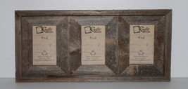 4x6 -2&quot; wide Rustic Barn Wood Triple Opening Frame - £33.56 GBP