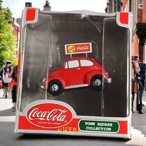 2001 Coca-Cola Figurine Town Square Collection Pizza Coke Delivery VW BUG! - £10.70 GBP