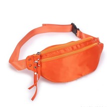 Ion women waist packs 6 colors fabric fanny pack double zipper chest bag bohemian style thumb200