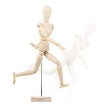 Artisan Wooden Manikin Mannequin 8 Inch with Flexible Joints - Puppet Drawing Fi - $30.68