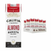 Califia Farms - Original Almond Barista Blend Almond Milk 32 Oz (Pack Of 6) - $32.57