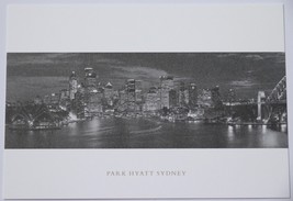 Park Hyatt Sydney Australia Hotel Postcard Black &amp; White Post Card New - $5.99