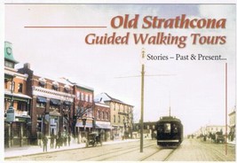 Alberta Postcard Edmonton Old Strathcona Walking Tours - £2.33 GBP