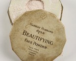 Vintage Harriet Hubbard Ayers Beautifying Face Powder 3.5 oz Overflowing... - $36.62