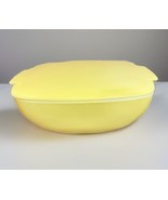 VTG Pyrex Oven Ware Hostess Dish Yellow 525B 2 1/2 QUART w/ 525C Lid - E... - $26.91