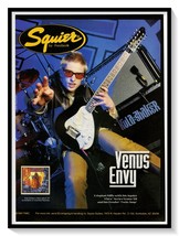 Squier Guitar Crispian Mills Kula Shaker Ad Vintage 1997 Magazine Advert... - €8,41 EUR