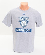 Adidas Heather Gray Minnesota Lynx Short Sleeve Tee T Shirt Youth Boy's XL NEW - £14.52 GBP