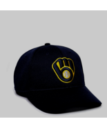 MILWAUKEE BREWERS ADULT ADJUSTABLE HAT NEW &amp; OFFICIALLY LICENSED - $19.30