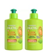 New Garnier Fructis Sleek and Shine Leave in Conditioning Cream, 20.4 fl... - $14.01
