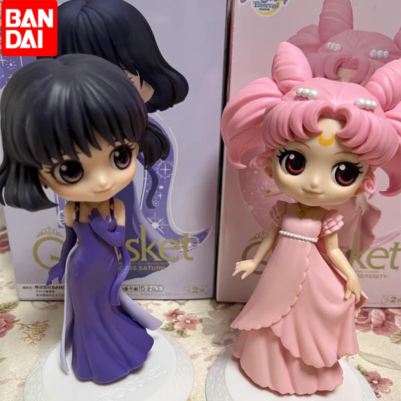 Genuine Bandai Qposket Anime Sailor Moon Figure Eternal The Movie Princess - £24.09 GBP+