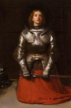 Joan of Arc by John Everett Millais - Art Print - £17.55 GBP+