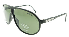 Carrera CHAMPION Matte Black / Green Glass Sunglasses DL5 62mm - £120.30 GBP