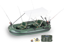 Sea Eagle STS10 Watersnake Motor Canopy Package Inflatable Fishing Boat ... - £1,353.20 GBP