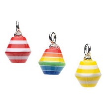 Bright Stripe Christmas Ornaments cld2119 Dollhouse Miniature - £3.01 GBP