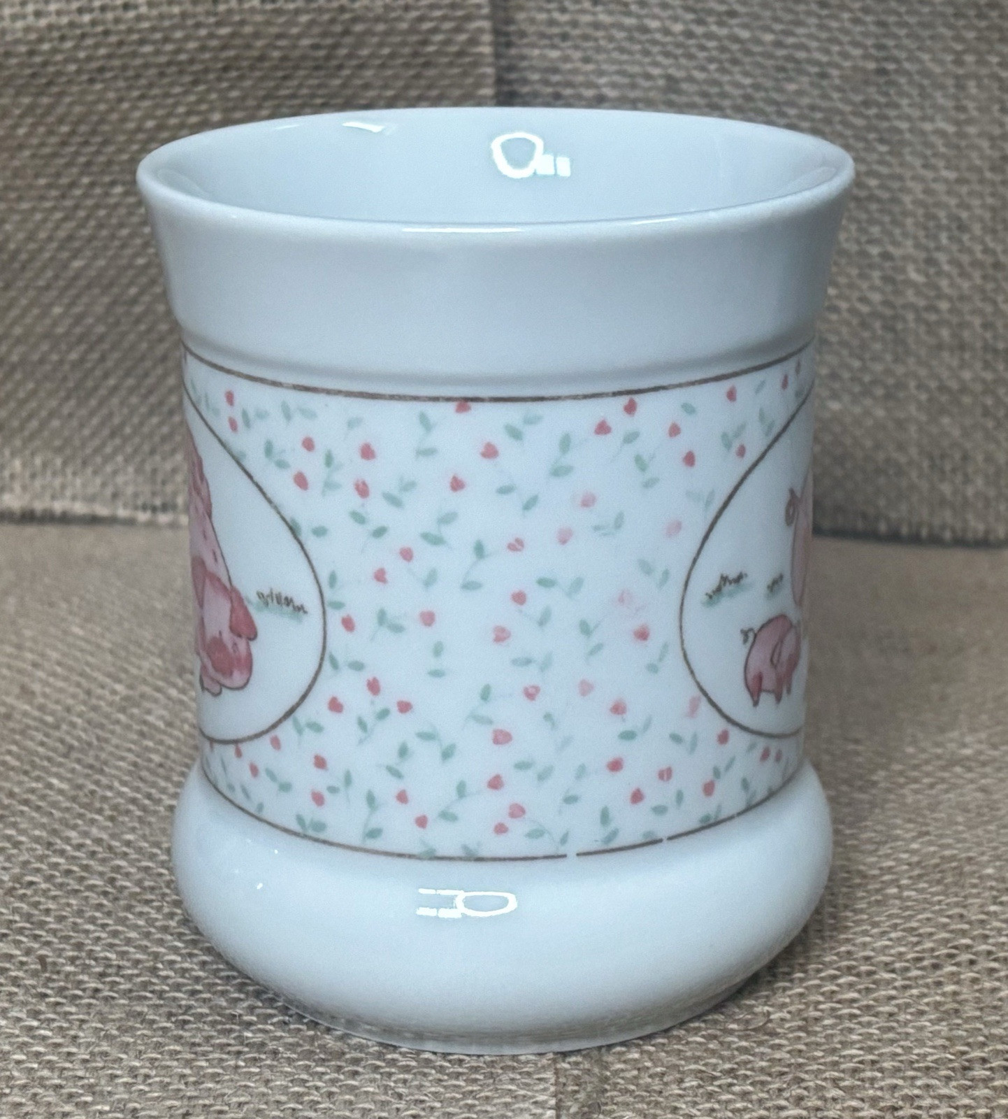 Vintage Takahashi Mama Pig Piglets Coffee Mug Cup Cottage Farm Core ...