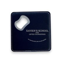 Coaster W/BOTTLE OPENER - Xaviers School for the gifted and talented - S... - $19.59