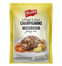 12 x French's Mushroom Gravy Mix 21g each pack From Canada - $25.16