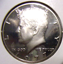 1977-S Kennedy Half Dollar - Cameo Proof - £1.59 GBP