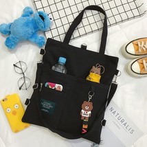 Women&#39;s Tote Bag Crossbody Handbag Female Shopper Fashion Simple Quality Korean  - £17.38 GBP