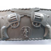 Peanut Hard Plastic Belt Buckle Cowboy Embossed Western Planters Peanuts... - £14.24 GBP