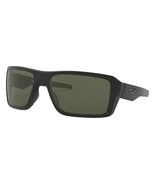 New Oakley OO9380-01 Double Edge Sunglasses Matte Black Dark Grey 66mm Lens - $123.99