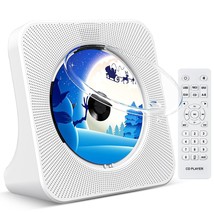 Cd Player For Home Desktop Cd Player With Speakers Cd Players Bluetooth 5.0 With - £58.63 GBP