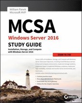 MCSA Windows Server 2016 Study Guide: Exam 70-740 by William Panek - Very Good - £10.58 GBP
