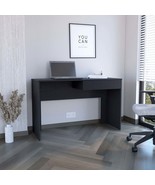 Harrisburg Computer Desk, Black Wengue, 1 Drawer - $237.85 CAD