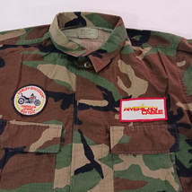 Amecican Cable Men’s Unicor Woodland Camouflage Jacket BDU Combat Coat Sz Medium image 4