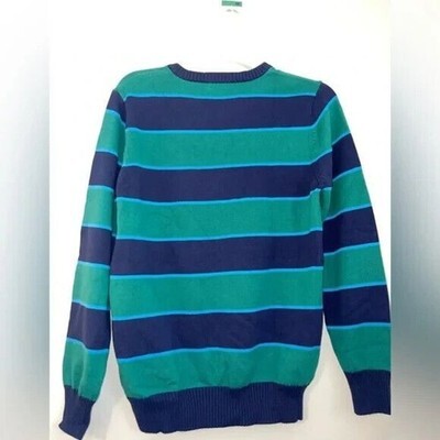 Boy's Long Sleeve Striped Pull-Over Sweater (Size XL - 16) NAVY STRIPE ~ NEW!!! Item image 5